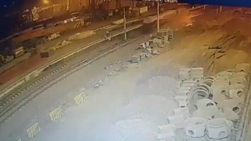 Hatay'da lokomotif kazası: 1 ölü, 2 yaralı