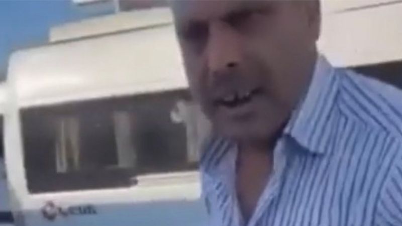 İstanbul'da kaldırımda araç kullanan şoföre ceza