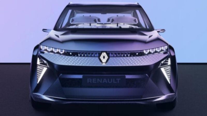 2024 Renault Scenic konsept görüntüleri
