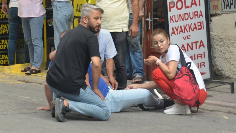 Adana'da kırtasiye esnafı arasında silahlı kavga