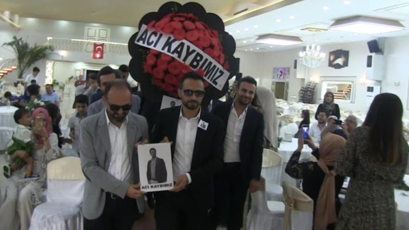 Elazığ'daki düğünde, damada cenaze töreni düzenlendi