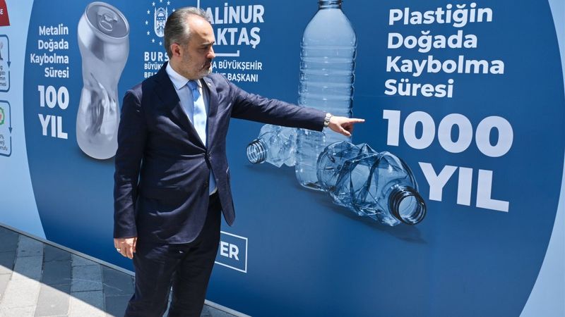 Bursa'da 'atık yeter' farkındalığı