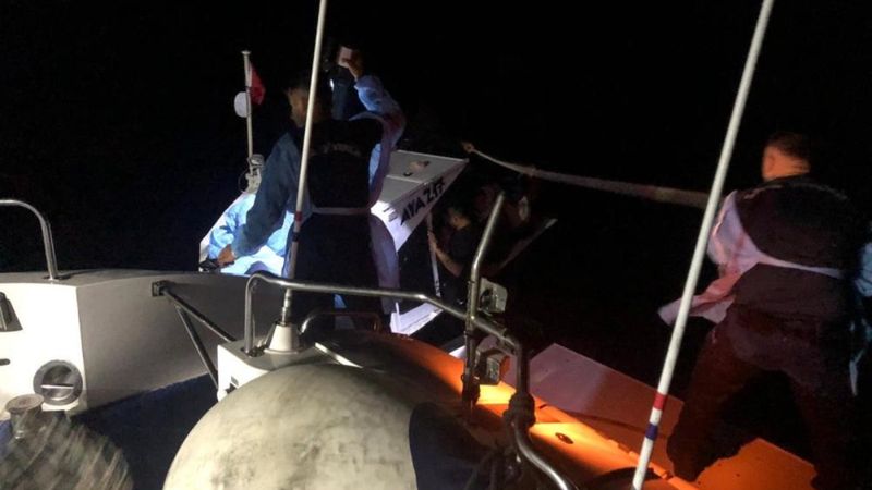 Çanakkale’de 65 göçmen yakalandı