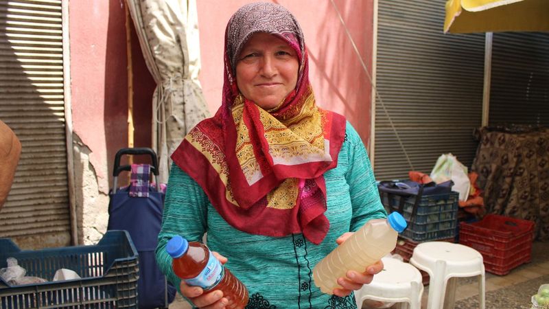 Aydın'daki Raziye Teyze'den sirke tarifi