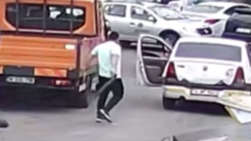 Şişli'de kayınpederi olan amcasını öldüren şahıs kamerada