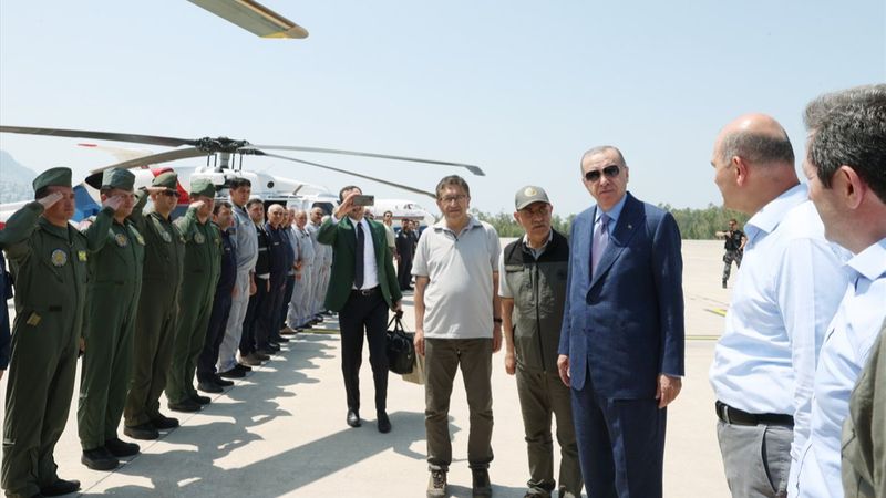 Cumhurbaşkanı Erdoğan Muğla'da