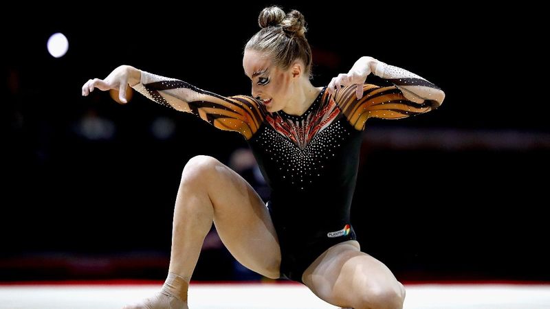 Jimnastikçiler neden 'makyaj' yapar