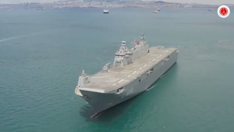 'Anadolu' gemisi için geri sayıma geçildi