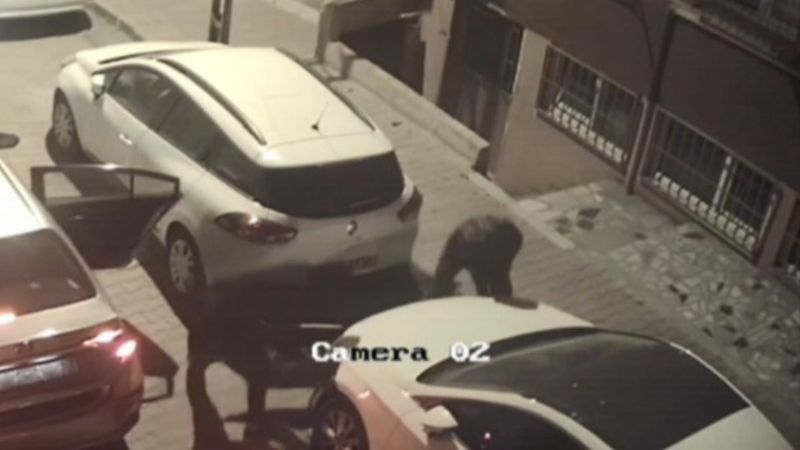 İstanbul'da 10 saniyede araç farı hırsızlığı