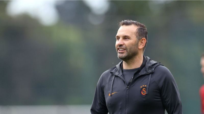 Okan Buruk'un Galatasaray'da ilk idmanı