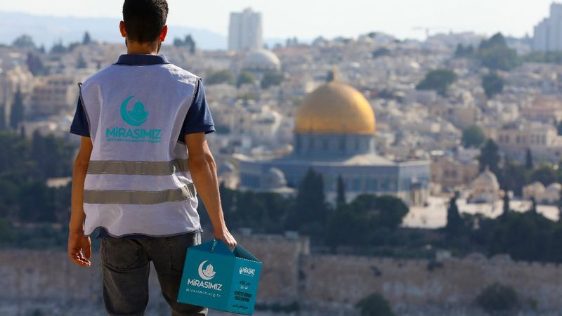 Kudüs’te Kurban Bayramı hazırlığı