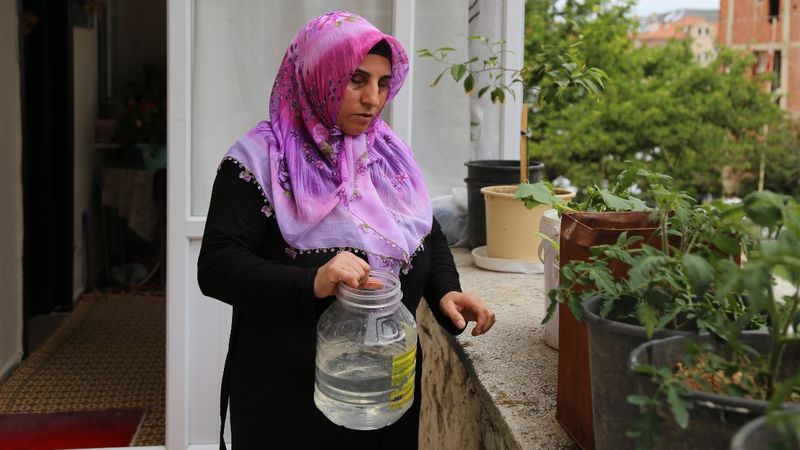 Gümüşhane'de görme engelli kadın: Ben hayata hiç küsmedim