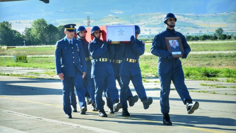 Şehit Teğmen Halis Keskin’in naaşı Bursa’ya getirildi