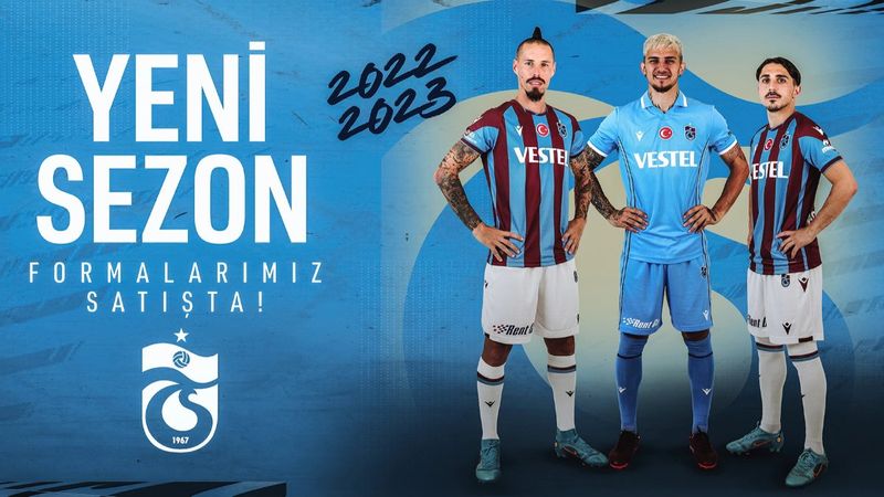 Trabzonspor, yeni sezon formalarını tanıttı