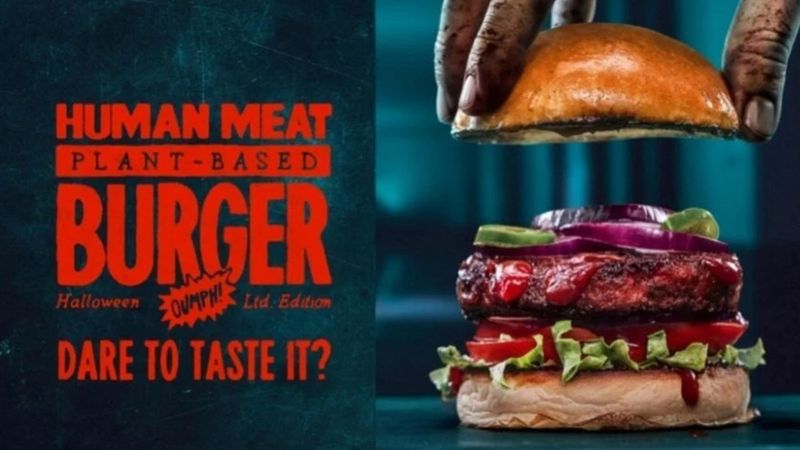 İnsan eti tadında vegan burger! Tadı merak edildi...