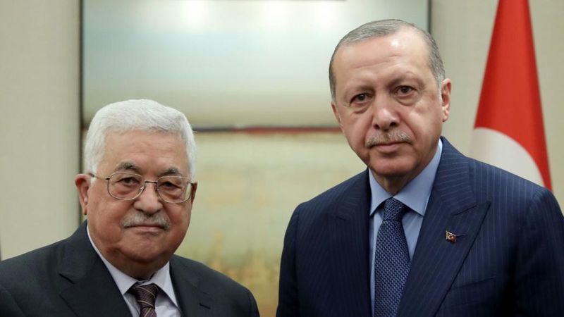 Cumhurbaşkanı Erdoğan, Filistin Devlet Başkanı Abbas ile görüştü