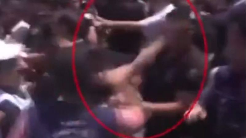 İstanbul'da sağlıkçıların eyleminde polise tokat atan astsubay tutuklandı