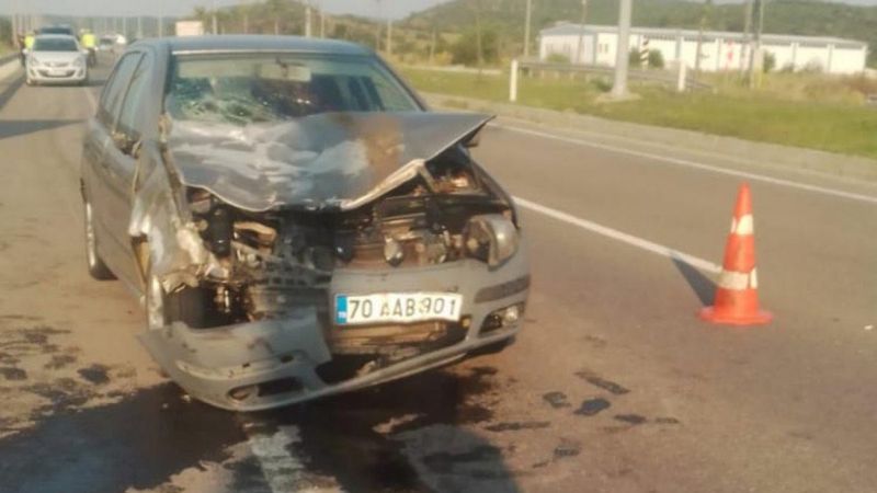 Kütahya'da yola atlayan kurbanlık kazada hayatını kaybetti