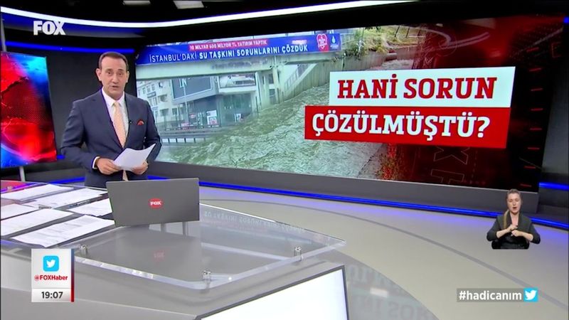 Fox Tv'de Ekrem İmamoğlu'na altyapı ve tatil tepkisi