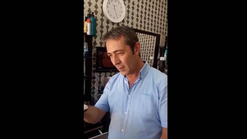 Ali Koç'a çok benzeyen berber