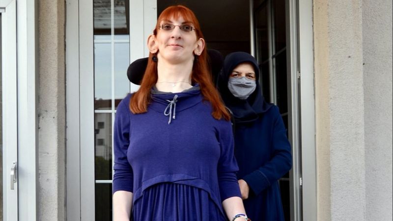 Dünyanın en uzun boylu kadını Rümeysa Gelgi ilk uçak seyahatini yapacak