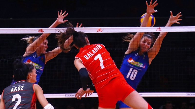 FIVB Kadınlar Milletler Ligi: Türkiye: 0 - İtalya: 3