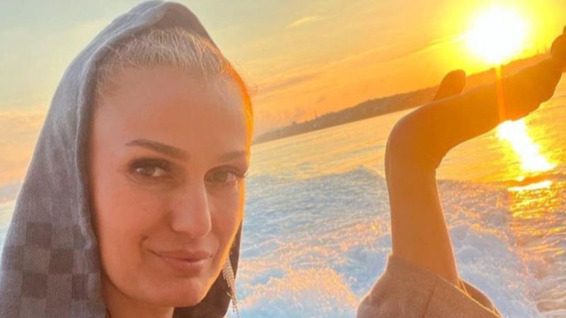 Tuğba Özay düğün için kaldığı otelde yangından son anda kurtuldu