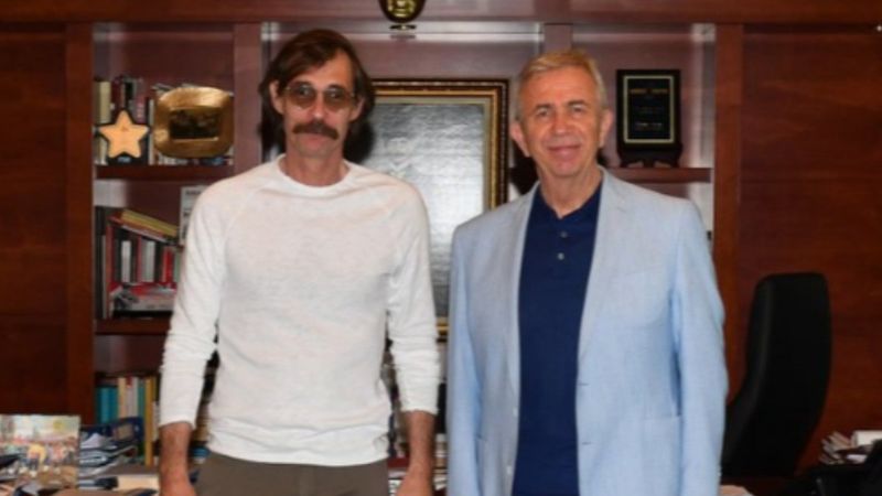 Erdal Beşikçioğlu, Mansur Yavaş'ı ziyaret etti