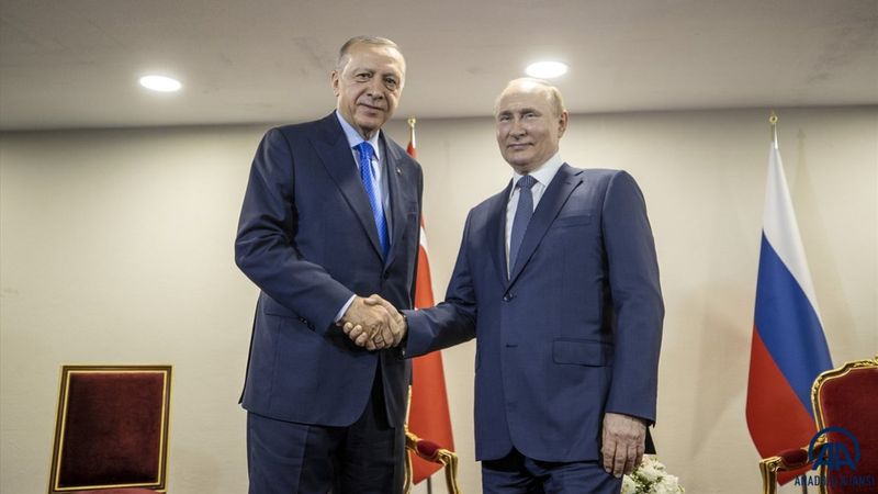 İran'da Cumhurbaşkanı Erdoğan ve Vladimir Putin görüşmesi