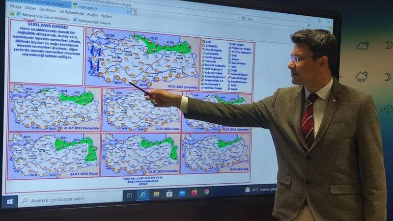 Avrupa'yı kavuran sıcaklık Türkiye'ye gelmeyecek