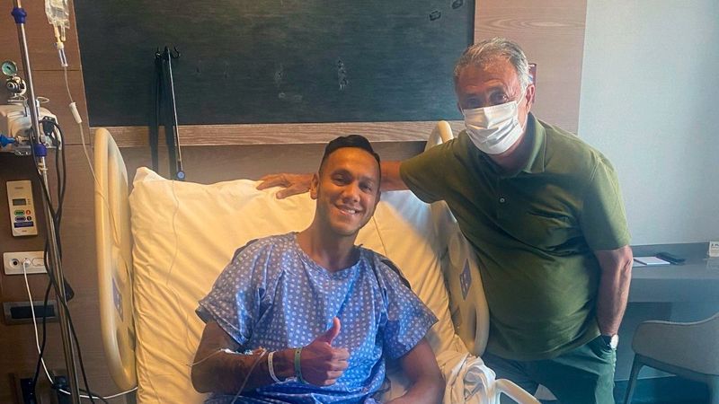 Ahmet Nur Çebi, Josef de Souza'yı ziyaret etti