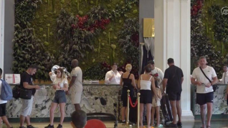 Antalya'da tatil yoğunluğu arttı