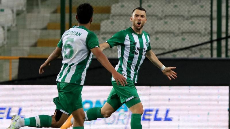 Konyaspor UEFA Avrupa Konferans Ligi ilk maçında BATE Borisov'u yendi