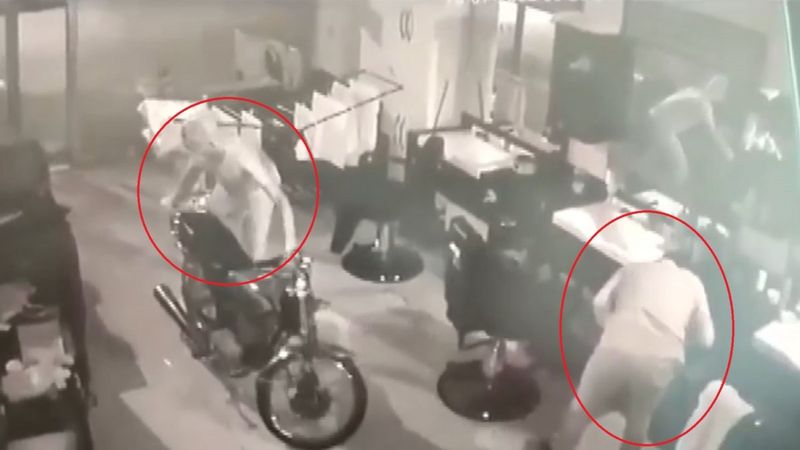 Bursa'da fıkra gibi hırsızlık olayı