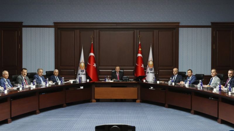 AK Parti MYK, Cumhurbaşkanı Erdoğan başkanlığında toplandı