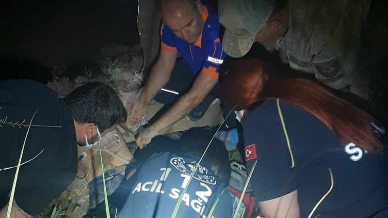 Kilis'te Afrin Çayı'nda balık tutarken boğuldu