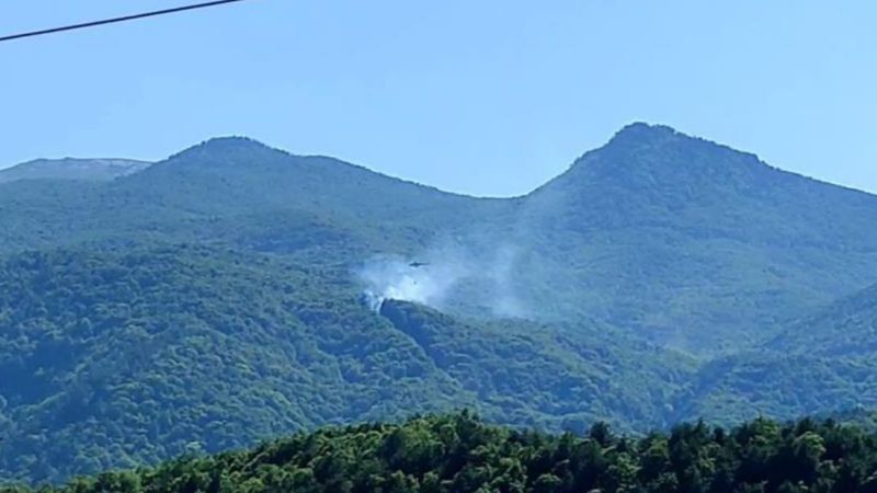 Uludağ'ın eteklerindeki orman yangını kontrol altına alındı