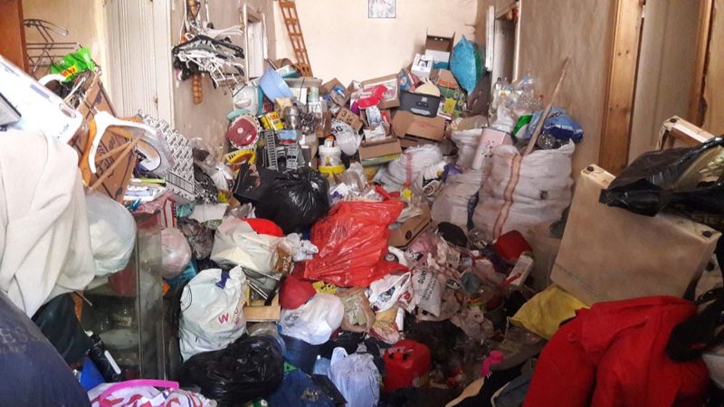 Diyarbakır'da eski gelini tarafından evi çöplüğe çevrildi