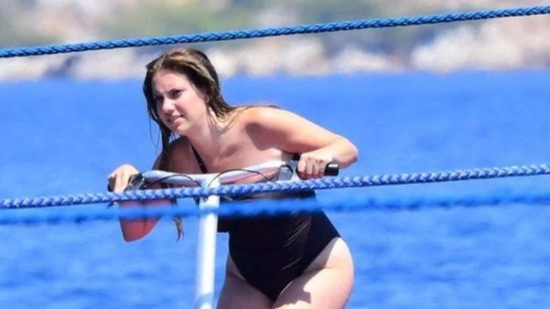 Eda Ece tatil fotoğraflarından sonra spora başladı