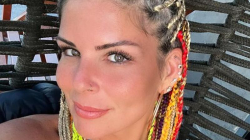 93 kilo veren Pelin Öztekin'den bikinilli paylaşım! Galatasaray detayı dikkat çekti...