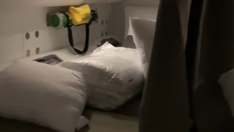 Uçuş ekibinin uzun yolculuklarda uyudukları alan