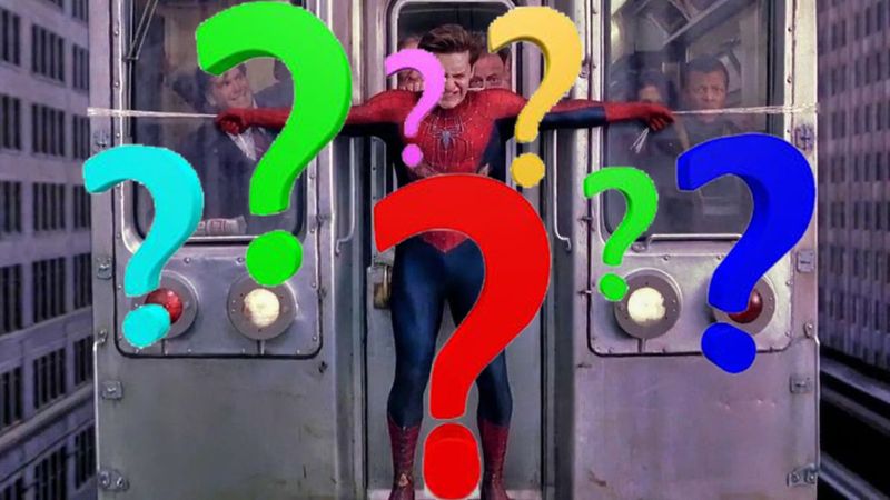 Hareket halindeki bir tren, örümcek ağıyla durdurulabilir mi