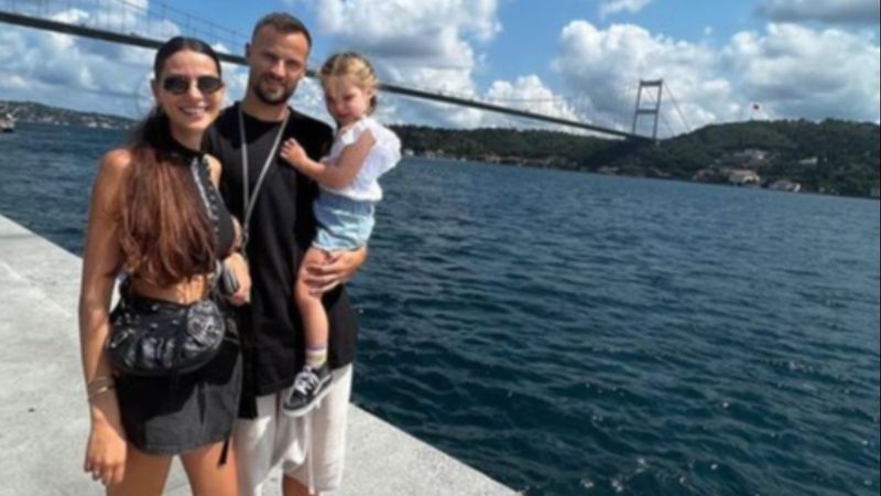 Haris Seferovic, İstanbul'u gezdi