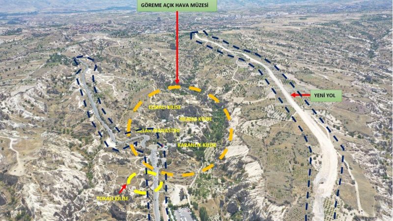 Kapadokya'daki kültürel varlıklara zarar iddiası yalanlandı