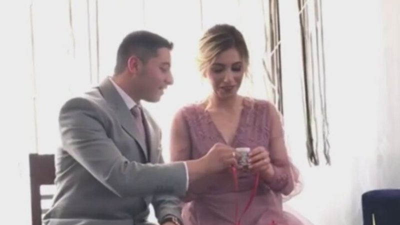 Kız isteme töreninde damattan ters köşe