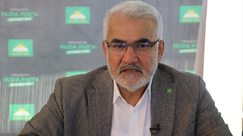 HÜDA PAR Genel Başkanı Zekeriya Yapıcıoğlu'ndan ittifak açıklaması