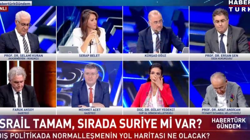 Habertürk'te Ersan Şen ve Faruk Aksoy arasında tansiyon yükseldi