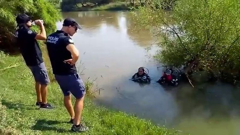 Atla girdiği nehirde kayboldu, aramalardan sonuç alınamadı