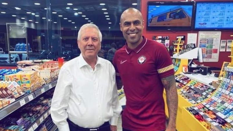 Mert Nobre ve Aziz Yıldırım bir arada