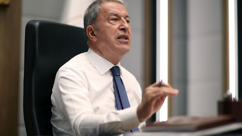 Bakan Akar: 2022'de Suriye'nin kuzeyinde 2 bin 517 terörist etkisiz hale getirildi